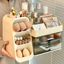 Axyaa Makeup Storage Box Drawer Organizer for Cosmetics, Brushes, Lipsticks, and Nail Polish