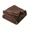 Navy Blue Fleece Plush Throw Blanket by Axyaa - Super Soft Cozy Flannel Blanket