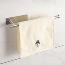 Axyaa Self Adhesive Stainless Steel Paper Holder for Kitchen Wall Storage