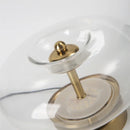Nordic Glass Wall Lamp Touchable Switch Modern Indoor Bedroom Lighting - Axyaa