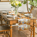 Axyaa Maple Leaf Table Runner Wedding Dining Coffee Table Long Cloth