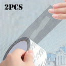 Axyaa Window Screen Repair Kit Tape: Strong Adhesive Fiberglass Cover for Tears & Holes