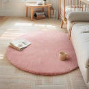 Axyaa Faux Fur Plush Suede Carpet: Soft, Fluffy Rug for Kids, Game Room, or Bedroom