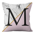 Axyaa Geometric Letters Print Sofa Cushion Cover Home Decor Party Bedding
