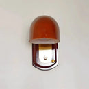 Axyaa Vintage Glass Wall Sconces: French Bedside Lamp for Bedroom or Living Room