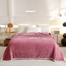 Axyaa Milk Fleece Rabbit Hair Blanket Double-Sided Multi-Function Office Sheet