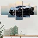Axyaa Cars Corvette Concept Electric Supercar Canvas Wall Art Poster Painting Home Decor