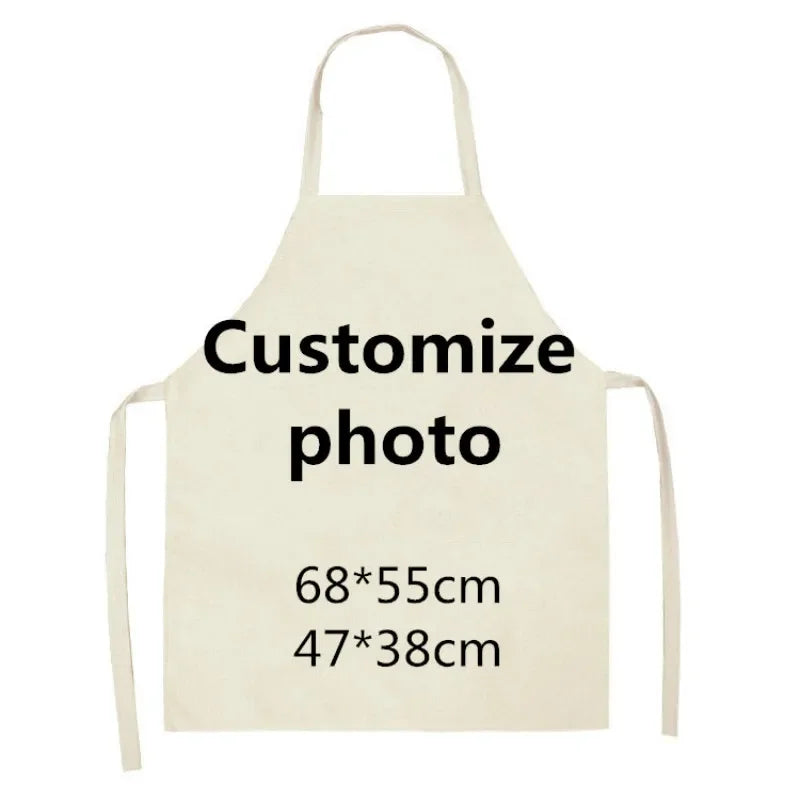 Axyaa Kids & Adult Custom Logo Apron Kitchen Pinafore 55-68cm
