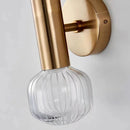 Axyaa Modern Glass Wall Sconces for Home Decor Lighting