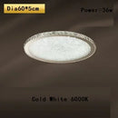 Axyaa LED Circular Ceiling Lights Warm Lighting Modern Home Decor