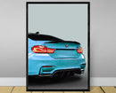 Axyaa SuperCar Trio Modern Aesthetic Canvas Wall Art for Home Decor