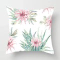 Axyaa Watercolor Cactus Flower Pillow Case 45x45cm