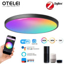 Axyaa Smart RGB Ceiling Light: Voice Control, Dimmable, WiFi, App Control