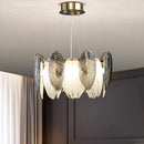 Axyaa Modern LED Pendant Chandelier for Bedroom and Dining Room