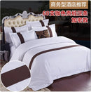Luxury Hotel Four-Piece Bedding Set by Axyaa in Pure Cotton Linen