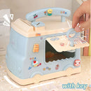 Axyaa Cute House Car Money Box Piggy Bank for Kids Adults Birthday Gift