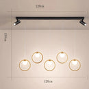 Axyaa Salon Chandelier Pendant Lights Dining Room Ceiling Lamps Fancy Indoor Lighting Fixture