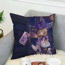 Axyaa Genshin Impact Cushion Cover 40x40cm Decorative Sofa Pillows 45x45 Bed
