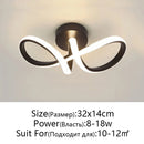 Axyaa Modern LED Ceiling Lamp Minimalist Style for Indoor Lighting
