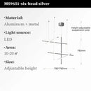 Axyaa Tube Chandeliers Light - Indoor Art Linear Pendant Lights for Home Decoration