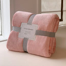 Axyaa Luxury Flannel Travel Blanket: Lightweight, Soft, Non-shedding, Colorfast Multipurpose Blanket