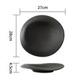 Axyaa Ceramic Salad Plate Set for Hotel Artistic Dining Experience