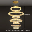 Axyaa Nordic Home Decoration Stair Chandelier Living Room Dining Room Pendant Lights Ceiling Light Indoor Lighting