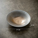 Axyaa Ceramic Dinner and Soup Plate Set for Classic Table Setting