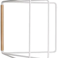 Axyaa Kitchen Towel Rack Vertical Foldable Storage Hanging Rack