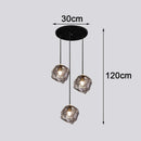 Axyaa Nordic Stair Chandelier, Living Room Pendant Lights, Ceiling Light, Indoor Lighting