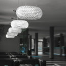 Axyaa Crystal Pendant Lamp: Artistic Nordic LED Lighting for Living Room Bedroom