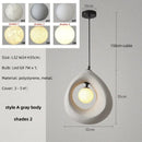 Modern LED Pendant Light for Homestay Ambiance by Axyaa
