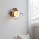 Axyaa Round Ball Glass Wall Sconces for Modern Home Décor