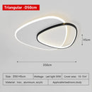 Axyaa Nordic LED Ceiling Lamp for Living Room Bedroom Study Lighting Fixtures