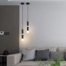 Axyaa Modern High Pendant Lamps Black Gold for Ceiling AC 220V Living Room Kitchen