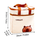 Axyaa Insulated Lunch Box Bag | Cute Portable Thermal Cooler | Large Capacity Waterproof Picnic Bag