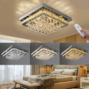 Axyaa Crystal Light with Remote Control, Color Changing LED Ceiling Light