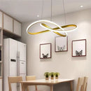 Axyaa Modern LED Pendant Chandelier: Creative Nordic Style for Living Room, Restaurant, Bar