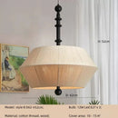 Axyaa Cotton Thread Pendant Lights Modern LED Ceiling Chandelier, Bedroom Hang Lamp