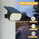 Axyaa Solar Landscape Light: 50LED Waterproof Spotlight with 3 Color Modes