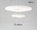 Axyaa Ring LED Pendant Light for Modern Home Decor, Dining & Living Room Chandeliers