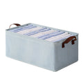 Axyaa Clothes & Pants Storage Box with Steel Frame - Wardrobe Organizer Shelf Baskets