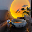 Axyaa LED Sunset Projection Night Light - Multi-Color Rainbow - USB Charging