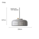 Axyaa Modern Honeycomb Mesh LED Pendant Hanging Light for Kitchen Island