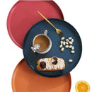 Axyaa Wheat Straw Dinnerware Set - Eco-friendly Plates Cups Bowls in Candy Colors