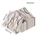 30x30cm Sxp Self-Adhesive Tile Stickers by Axyaa: Marble Pattern, Aluminum Foil, Easy Peel & Stick