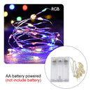 Axyaa LED Fairy Lights Battery Operated Copper Wire String Lights for Outdoor Events