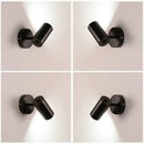 Axyaa Nordic Bedside Spotlight Sconce in Gold and Black for Study and Makeup Mirror