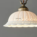 Axyaa High-end Luxury LED Pendant Light with Copper Ceramics for Fashionable Home Decor