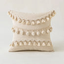 Axyaa Cotton Tassel Cushion Cover - Northern Europe Style 30X50/45X45cm
